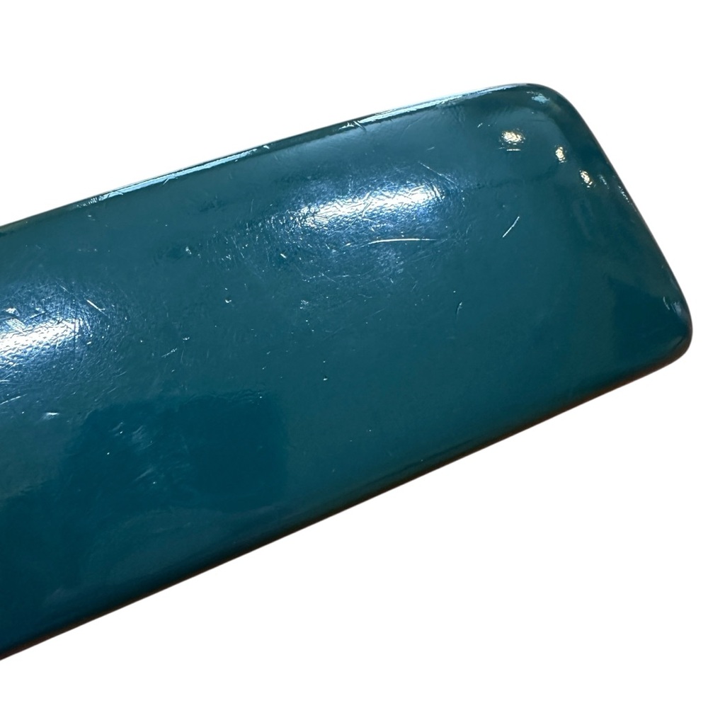Kate Spade Patent Leather Glasses Case Pink Green - Picture 6 of 8